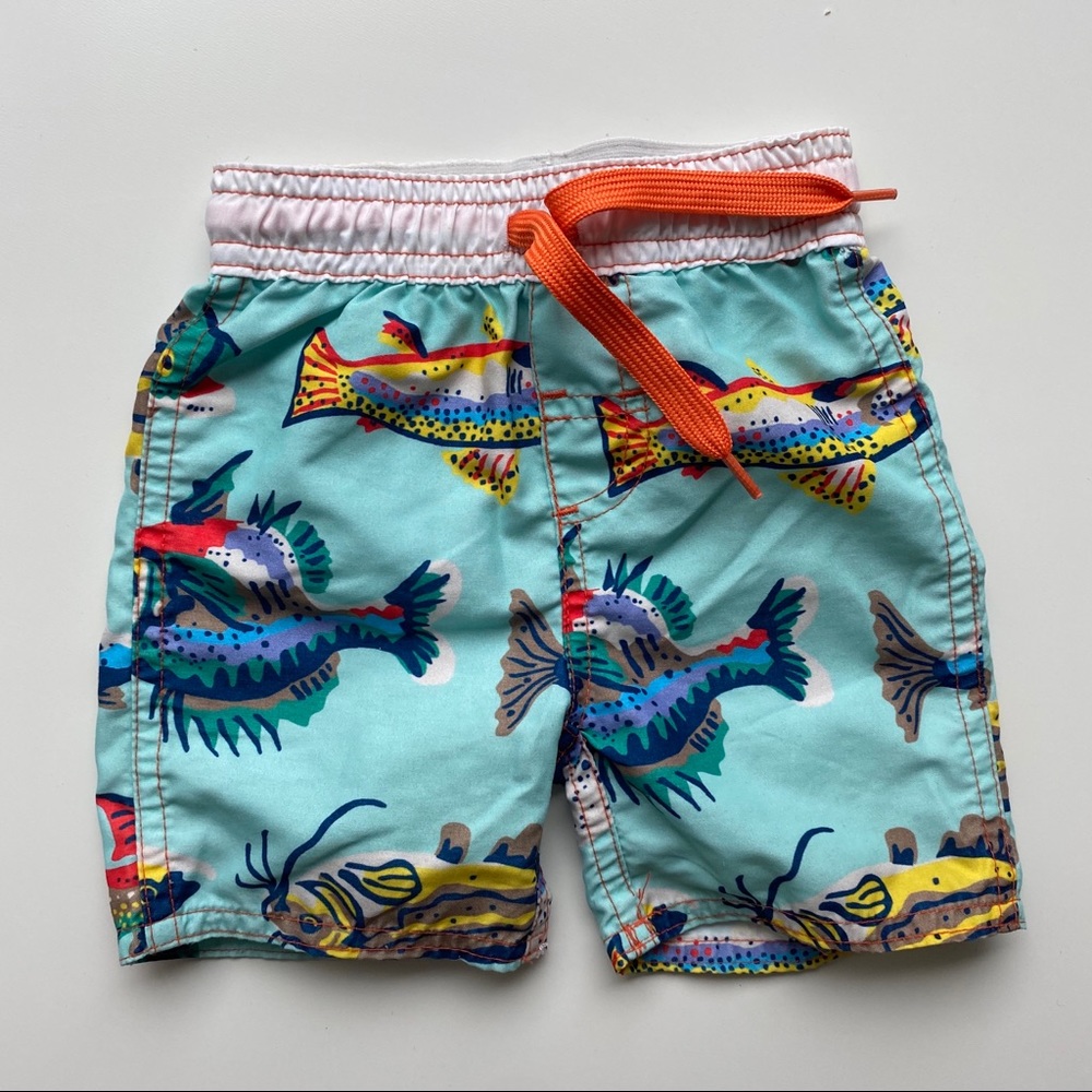 Wes and Willy | baby boy swim trunks